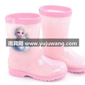 PVC材质 · 防滑舒适大底 武汉大型雨具供应链供货迪士尼主题儿童雨鞋 图2