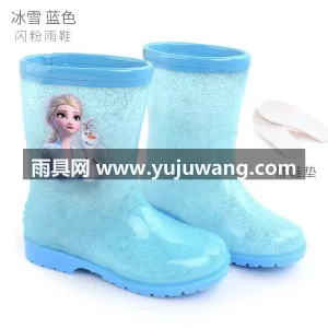 PVC材质 · 防滑舒适大底 武汉大型雨具供应链供货迪士尼主题儿童雨鞋 图4