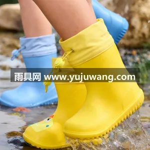 TPR材质 · 多密度分区 · 倒金字塔 武汉大型雨具供应链供货儿童雨鞋，男童女童 图4