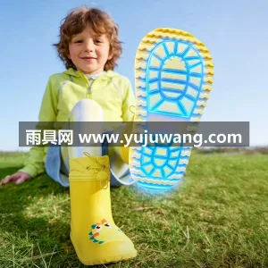 TPR材质 · 多密度分区 · 倒金字塔 武汉大型雨具供应链供货儿童雨鞋，男童女童 图3