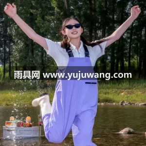 PVC材质 · 柔软亲肤 武汉大型专业雨具生产供应链供货女款背带下 图6