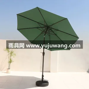 48mm加粗铁合金伞柱 · 12根高韧性 武汉本地雨伞供应链服务供应户外摇头遮阳伞 图5