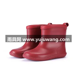柔软PU包边 · 一体成型 · 仿轮胎纹 武汉大型雨具供应链供货儿童雨鞋，男童女童 图6