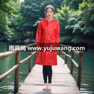 牛津材质 · 亲肤柔软 武汉专业雨具生产供应链供货时尚纯色中长款 图4