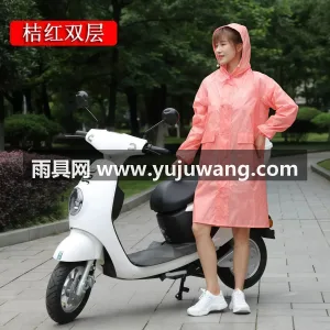 牛津材质 · 亲肤柔软 武汉专业雨具生产供应链供货时尚纯色中长款 图5