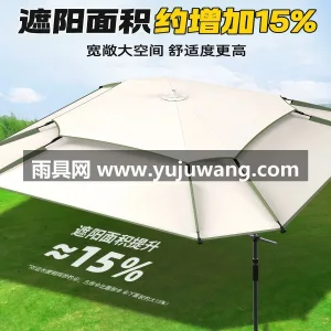 加粗加厚铁合金/铝合金伞杆 · 高韧性玻 武汉本地大型雨伞供应链服务直供多功能钓鱼 图3