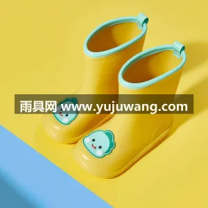 EVA材质 · 加深防滑纹理 武汉大型雨具供应链供货女童儿童雨靴，可爱 图2