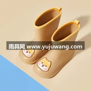 EVA材质 · 加深防滑纹理 武汉大型雨具供应链供货女童儿童雨靴，可爱 图3