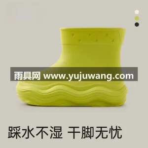 EVA材质 · 加深防滑纹理 武汉大型雨具供应链供货女童儿童雨靴，可爱 图6