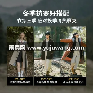 聚酯纤维 · 轻薄透气暴雨级防水 武汉专业雨具生产供应链供货户外长款雨衣， 图5