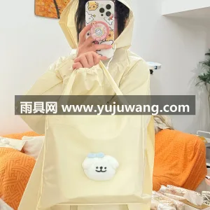 EVA材质 · 高密防水 武汉专业雨具生产供应链供货新款线条小狗雨 图2