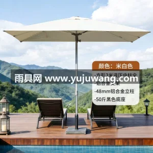 升级加粗方伞骨 · 伞面采用高密度涤纶防 武汉雨具供应链服务商直供户外大型铝合金遮 图6