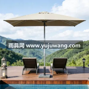 升级加粗方伞骨 · 伞面采用高密度涤纶防 武汉雨具供应链服务商直供户外大型铝合金遮 图5