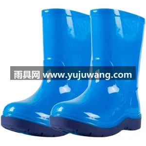 PVC材质 · 加厚鞋底  · 抗磨防滑 武汉大型雨具供应链供货大童加棉保暖雨鞋， 图4