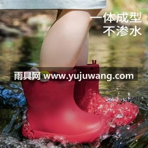 儿童雨鞋女孩新款宝宝雨靴女童2岁专用小孩上学防水防滑水鞋