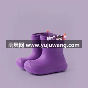 一体成型，不渗水 · 加深防滑底纹 ·  武汉大型雨具供应链供货 2026 新款女 图5