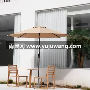 支持360°旋转转向 · 中柱手摇/推杆 武汉伞厂专业生产的2.7 米可摇头带转向 图2