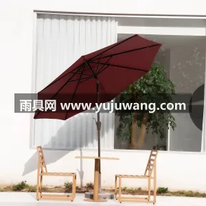 支持360°旋转转向 · 中柱手摇/推杆 武汉伞厂专业生产的2.7 米可摇头带转向 图5