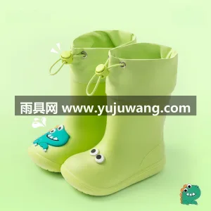 PVC材质 · 一体成型工艺 武汉大型雨具供应链供货儿童雨鞋，男童女童 图4