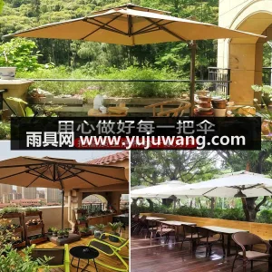 伞面高密度涤纶面料 · 铝合金材质伞柱  武汉雨具制造厂家专注各类遮阳防雨产品生产 图5