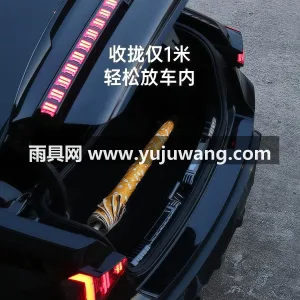 外层聚酯纤维/碰击布面料 · 内层黑胶防 武汉雨具制造供应链供货户外太阳伞，主打波 图4