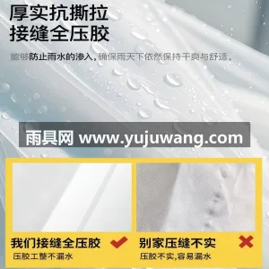 EVA材质 · 高密防水 武汉本土大型专业雨具源头供应服务商，深耕 图4