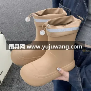 抽绳式防水口 · EVA材质 武汉大型雨具供应链供货 ins 潮款女士 图6