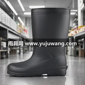 EVA一体浇筑 · 锁滑仿生科技底 武汉大型雨具供应链供货男款高筒劳保雨靴， 图2
