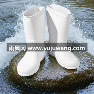 EVA一体浇筑 · 锁滑仿生科技底 武汉大型雨具供应链供货男款高筒劳保雨靴， 图3