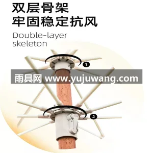 伞面300D加厚涤纶牛津布 · 8骨加粗 武汉雨具供应链服务是本地专业雨具供应服务 图3