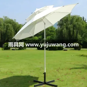 加粗金属伞骨 · 外层加厚涤纶布/内层全 武汉雨具供应链服务，专业生产大户外遮阳伞 图5