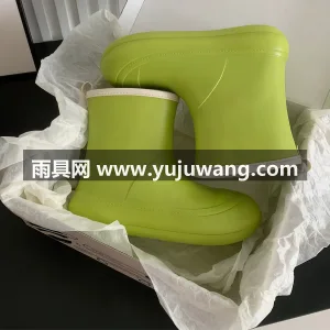 EVA材质 · 防滑耐磨 款撞色大头亲子雨靴颜值与实用性兼备，男女 图2