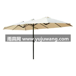 伞面280D加厚涤纶布 · 8骨加粗钢管 武汉雨具供应链服务，生产双头户外遮阳伞， 图6