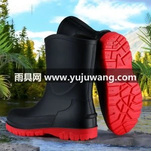 雨鞋防水鞋防滑雨靴新款钓鱼外卖骑手专用胶鞋男士