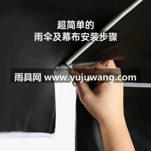 伞面高密度聚酯纤维 · 伞骨8骨加固结构 武汉本地雨伞供应链服务生产摆摊专用太阳伞 图4