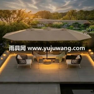 户外遮阳伞太阳伞大型阳台中柱伞庭院伞罗马伞天台室外院子遮阳伞