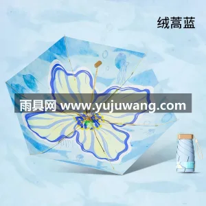 彩胶防晒 · 精致手柄 · 加强双股玻纤 本品为武汉本土大型雨伞供应链服务直供超轻 图5