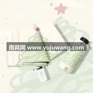 小清新太阳伞晴雨两用女自动黑胶防晒遮阳伞防紫外线高颜值折叠伞
