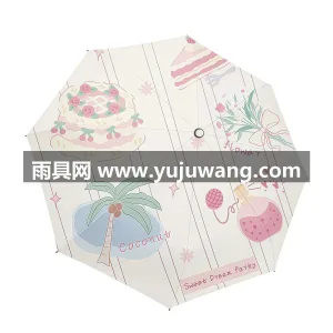 黑胶图层 · 荷叶拒水 · 抗风伞骨 本品为武汉本土大型雨伞供应链服务直供小清 图5