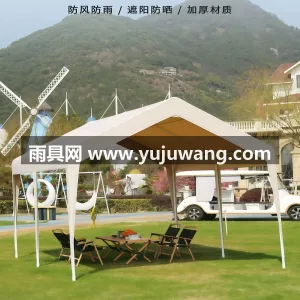 420D加密牛津布 · 特厚壁管 · 全 武汉本地大型雨具供应链供货户外摆摊帐篷， 图6