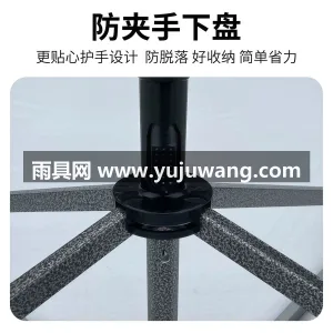 加厚加密牛津布 · 加粗加厚黑烤漆钢伞杆 武汉本地源头雨伞供应链服务直供大型户外摆 图3