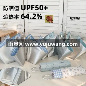 钛银图层 · 铝合金伞架 本品为星星款钛银防晒遮阳伞，武汉本土大型 图2