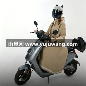 聚酯纤维 · 轻薄透气暴雨级防水 本款长款全身防暴雨电动车雨衣，由武汉专业 图2