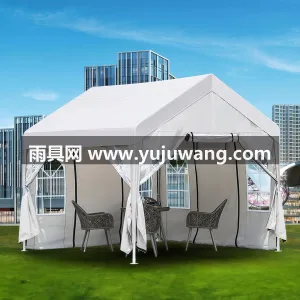 车线PU压胶层 · 可拆卸式围布 · U 武汉本地大型雨具厂直供多功能户外遮阳蓬雨 图2