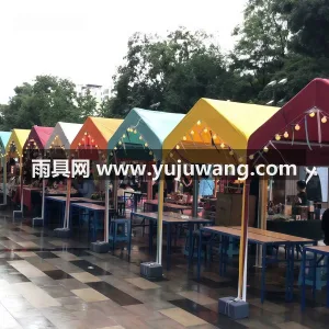 车线PU压胶层 · 可拆卸式围布 · U 武汉本地大型雨具厂直供多功能户外遮阳蓬雨 图3