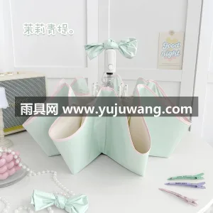 银色钢骨，防风性强 · 加厚彩胶防晒涂 本品为脆皮女生专属全自动彩胶防晒太阳伞， 图6
