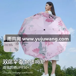 加厚黑胶防晒涂层UPF50+ · ABS 武汉专业大型雨具制造厂家，专注各类雨伞、 图3