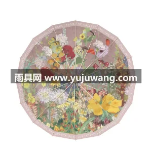 高密度210T碰击布 · 加厚黑胶防晒涂 这款复古风晴雨两用遮阳伞，由武汉专业大型 图6