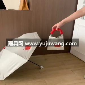 高密度210T碰击布 · 加厚黑胶防晒涂 这款全自动女士晴雨两用伞，由武汉专业大型 图2