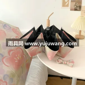 8骨加固玻纤抗风伞骨 · UPF50+高 武汉专业大型雨具生产供应链供货原创油画风 图3